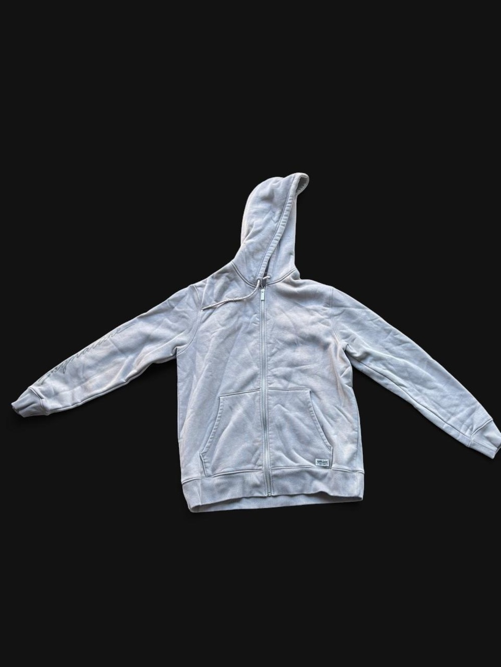 ✨Kirkland Signature gray zip up hoodie in size L✨